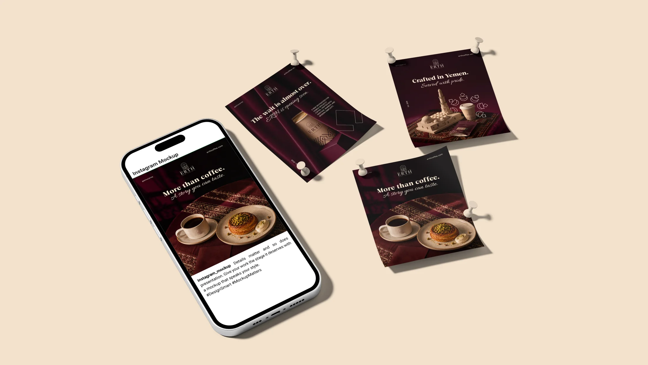 ERTH Instagram and social communication system