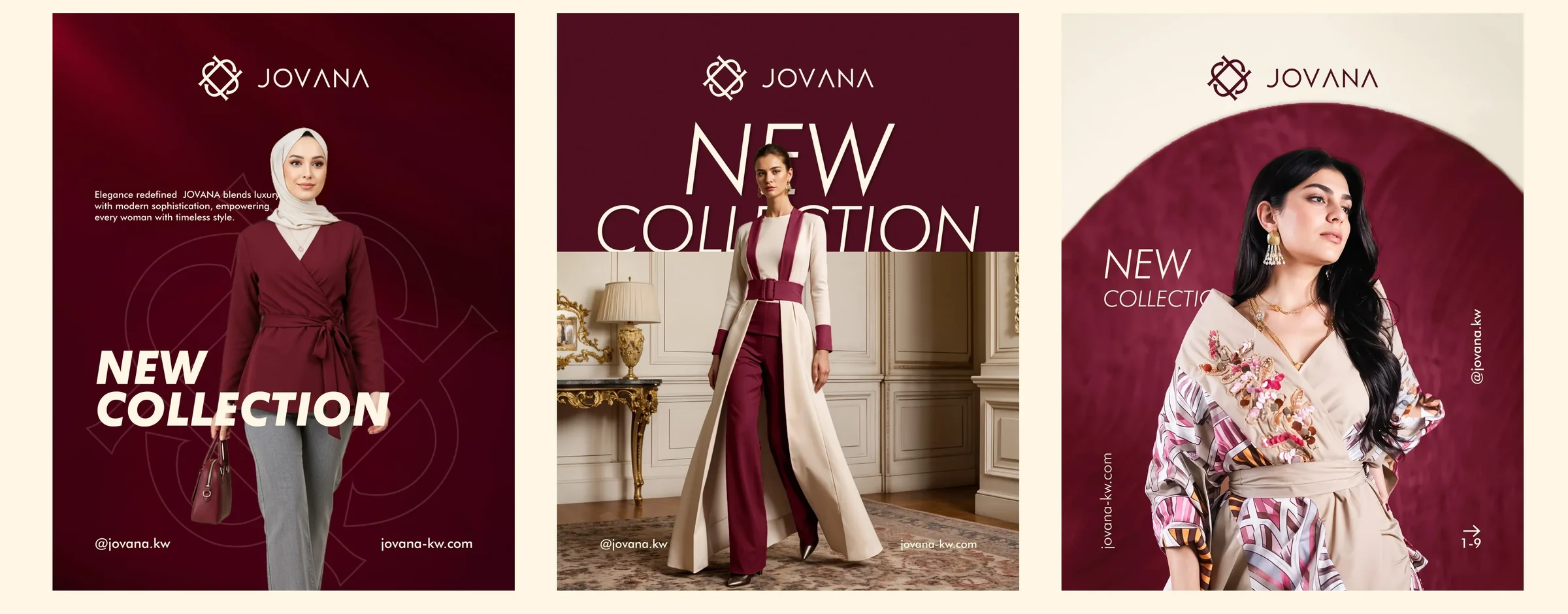 Jovana digital campaign formats