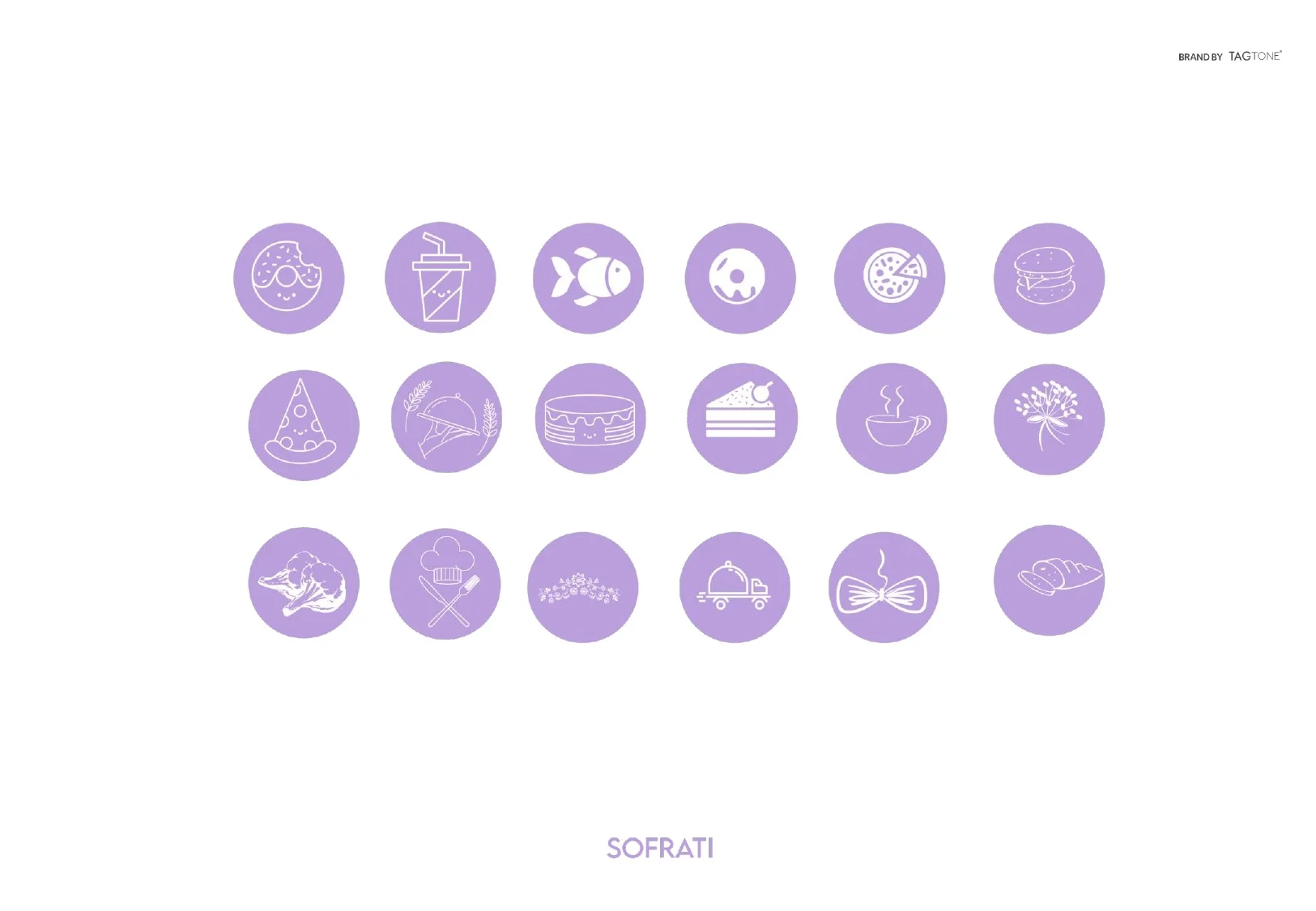 Sofrati supporting icon system