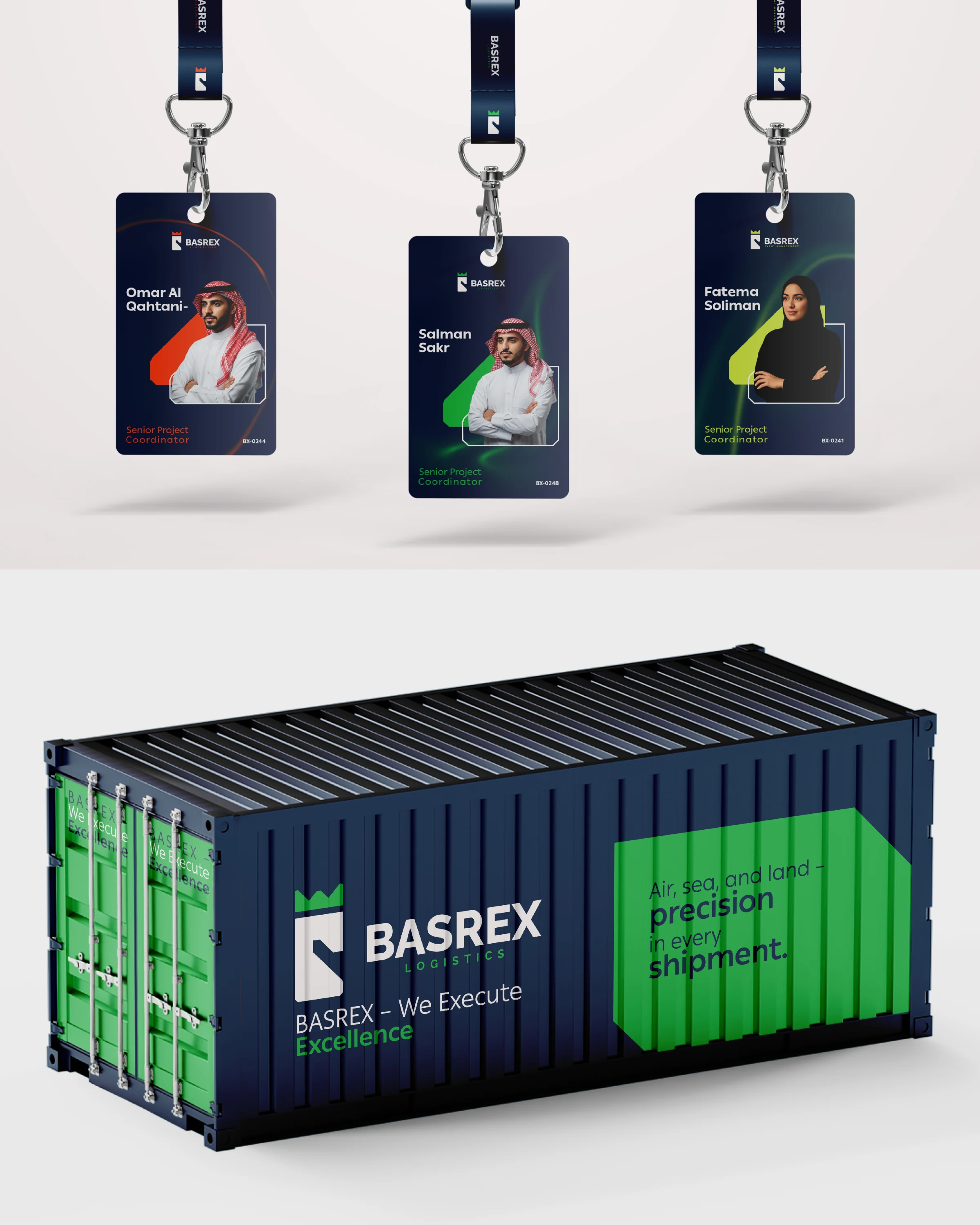 BASREX identity and logistics system composition
